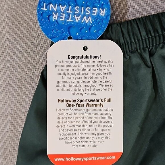 Holloway 1/4 Zip Pullover Men's XL Green Black LS Jersey Lined New NWT Athletic - Picture 4 of 16